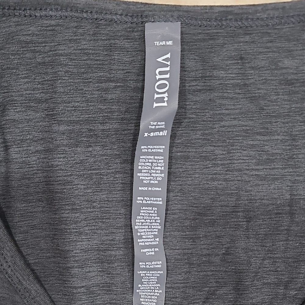 Vuori Charcoal Jumpsuit with Drawstring Waist - Picture 3 of 12